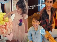 ਭੈਣ Inaaya ਦੇ ਬਰਥਡੇ 'ਤੇ ਕਰੀਨਾ ਕਪੂਰ ਦੇ ਲਾਡਲੇ ਨੇ ਕੀਤੀ ਖੂਬ ਮਸਤੀ, Taimur ਤੇ Ibrahim Ali ਨੇ ਬਣਵਾਇਆ ਇੱਕੋ ਜਿਹਾ ਟੈਟੂ