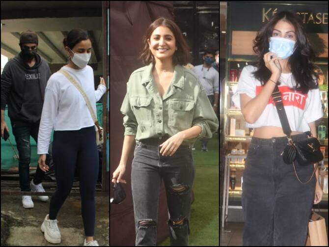 Ranbir Kapoor and Anushka Sharma were spotted at Mumbai airport