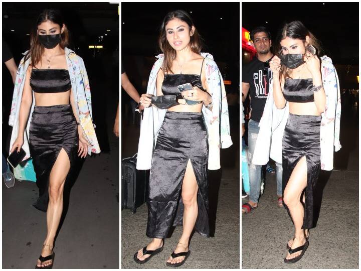 अभिनेत्री मौनी रॉय (Mouni Roy) को देर रात मुंबई में स्पॉट किया गया. इस दौरान मौनी रॉय की कुछ बेहद शानदार तस्वीरें हम आपके लिए लेकर आए हैं जिन्हें आप आगे की स्लाइड्स में देख सकते हैं. (Photo Credit: Manav Manglani)