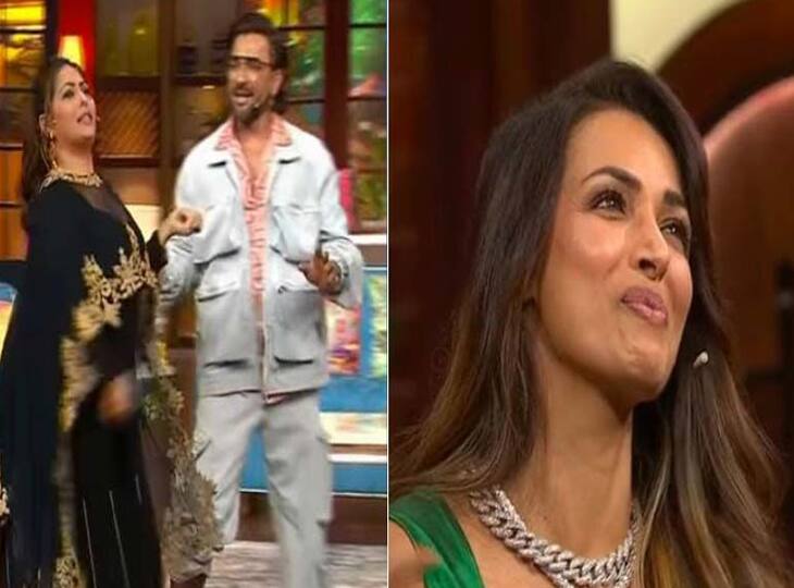 The Kapil Sharma Show: A new promo showed Geeta Kapur and Terence Lewis imitating Malaika Arora walking style The Kapil Sharma Show में Geeta Kapoor ने उतारी Malaika Arora की चाल की नकल, जमकर उड़ा मज़ाक तो एक्ट्रेस ने दिया ऐसा रिएक्शन