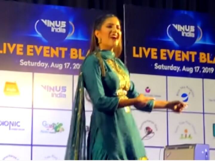 Haryanvi Song: Haryanvi Dancer Sapna Choudhary Dance Video Goes Viral on Haryanvi Song Kache Kat Le on Youtube video Haryanvi Song: Sapna Choudhary के जबरदस्त ठुमकों ने लगाई स्टेज पर आग, दर्शक हो रहे दीवाने
