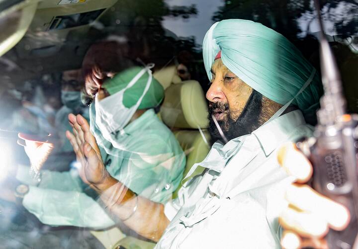 Punjab Politics: BJP has given two options to Captain Amarinder Singh पंजाब में घमासान: शाह से मुलाकात के बाद BJP ने कैप्टन अमरिंदर सिंह के पाले में डाली गेंद, दिए ये दो विकल्प