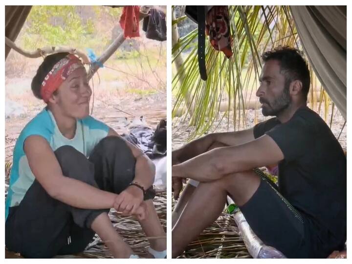 Survivor Tamil episode 19: Nanda-Aishwarya love blossomed Survivor Tamil: உருகிய ஐஸ்வர்யா... மருகிய நந்தா... கரடு முரடான சர்வைவர் காட்டில் காதல் மலர்ந்ததா?