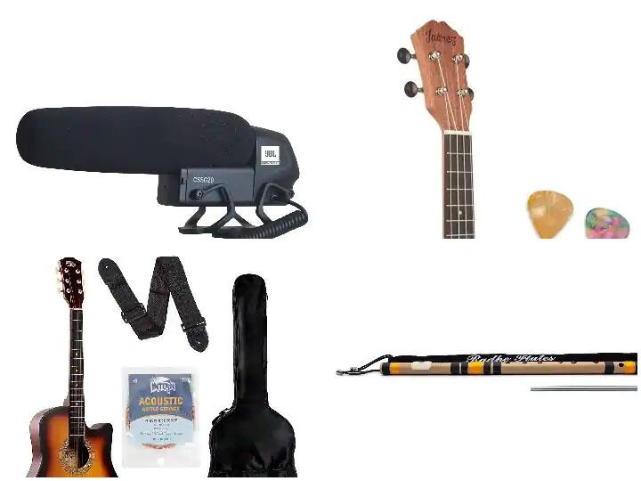 Amazon Festival sale on Music Instrument Buy Accessories from 100rs Amazon Great Indian Festival Sale: फक्त 100 रुपयांमध्ये म्युझिक अ‍ॅक्सेसरीज! ॲमेझॉनवर येतोय सर्वात मोठा सेल