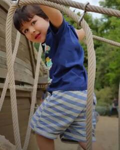 Taimur Ali Khan Puppet show 'ਚ ਆਪਣੀ ਭੁਆ Saba Pataudi ਦੇ ਨਾਲ Popcorn ਖਾਂਦੇ ਆਏ ਨਜ਼ਰ