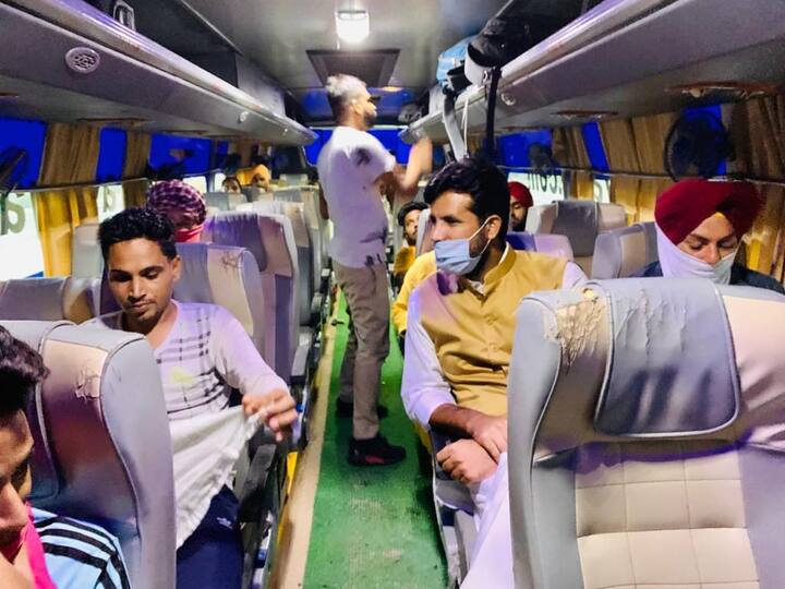 When amrinder singh Raja Warring got into a roadways bus, the picture went viral on social media.
