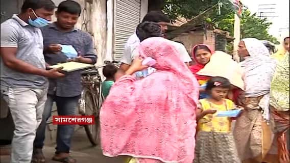 WB By polls 2021: সামশেরগঞ্জে তৃণমূলের বিরুদ্ধে নকল ইভিএম দেখিয়ে ভোটারদের প্রভাবিত করার অভিযোগ |Bangla News