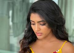 Eesha Rebbaa Clicks: மஞ்சள் வெயில் நீ மின்னல் ஒளி நீ ..வெண்மேகம் பெண்ணாக உருவானதோ! - ஈஷா ரப்பா