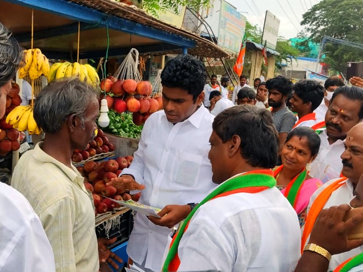 ‛நாங்கள் சுமந்து பெற்ற குழந்தைக்கு திமுக பெயர் வைக்கிறது...’ -பாஜக அண்ணாமலை காட்டம்!