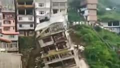 Watch: 8-storey building collapses in Shimla