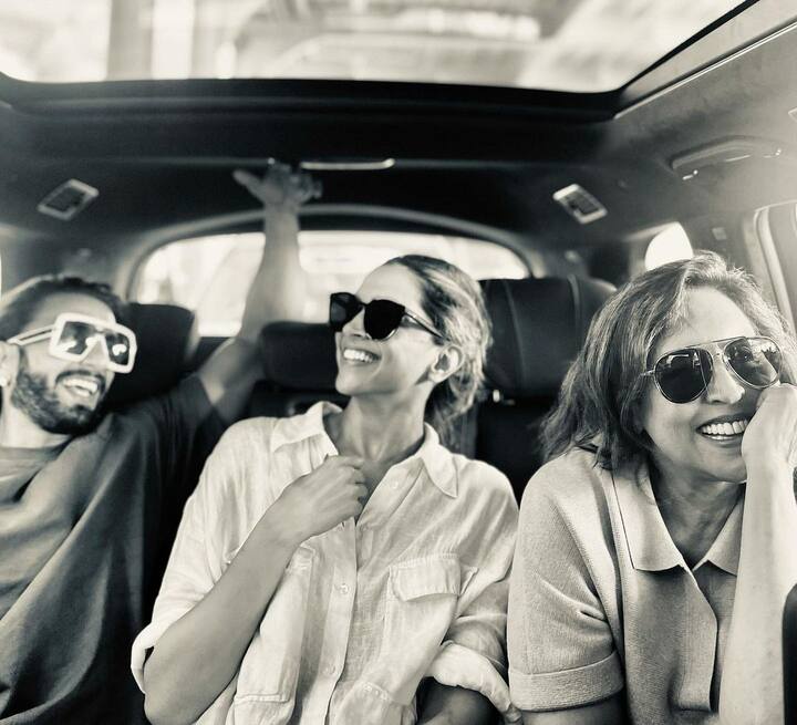 रणवीर और दीपिका के साथ ये फोटो खुद विनिता चैतन्य ने ही शेयर की थी. इस फोटो को शेयर करते हुए उन्होंने कैप्शन में लिखा,