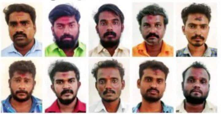 Trichy court hands down double life sentence to 10 people involved in murder case கொலை வழக்கில் தொடர்புடைய 10 பேருக்கு இரட்டை ஆயுள் - திருச்சி கூடுதல் நீதிமன்றம் தீர்ப்பு