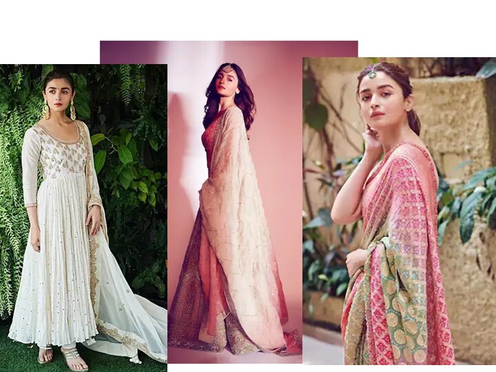 Buy Alia Bhatt In Pink Crop Top Lehenga 2021 [40% OFF]