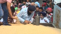 ਅਕਾਲੀ ਦਲ ਦਾ ਕੇਂਦਰ ਤੇ ਸੂਬਾ ਸਰਕਾਰ ਖਿਲਾਫ ਪ੍ਰਦਰਸ਼ਨ, FCI ਦਫ਼ਤਰ ਦੇ ਬਾਹਰ ਢੇਰੀ ਕੀਤਾ ਝੋਨਾ