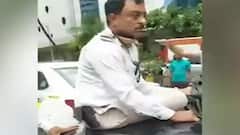 When a Mumbai man drove off with a traffic cop on bonnet
