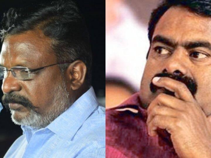 VCK leader thol thirumavalavan thank Seeman for  supporting against salem Morur Flag hoisting Violence VCK Flag hoisting Violence: சீமானுக்கு நன்றி தெரிவித்த திருமாவளவன்... காரணம் இது தான்!