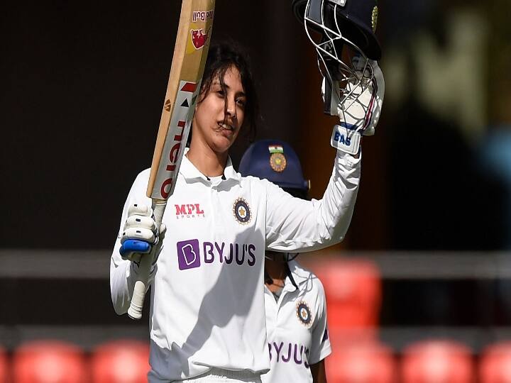 India W vs Australia W: Smriti Mandhana Hits Century, first Indian women cricketer score 100 in test against Aus Smriti Mandhana Century: ஆஸி., மண்ணில் சம்பவம் செய்த ஸ்மிரிதி மந்தனா...! டெஸ்ட் சதம் அடித்து இந்தியா பெஸ்ட்!