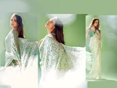 MalaIka Aroraनं घातली Manish Malhotraनं डिझाईनं केलेली साडी, किंमत ऐकून थक्क व्हाल!