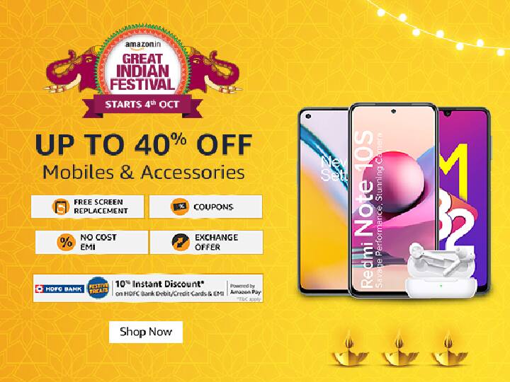 Amazon Great Indian Festival Sale Best Mobile Phone Deals of 2nd October 2021 Amazon Great Indian Festival Sale: మొబైల్స్‌పై కళ్లు చెదిరే ఆఫర్లు.. ఐఫోన్ 11 అంత తక్కువ ధరకా!