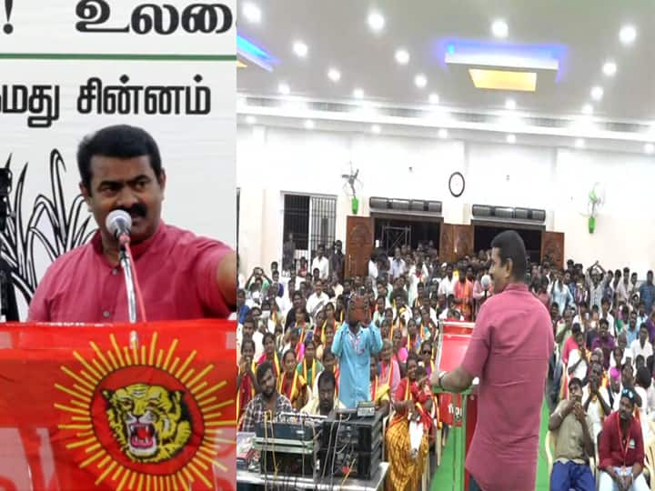 Local Body elections: kidnapping NTK candidates and making them withdraw DMK - Seeman accusation உள்ளாட்சித் தேர்தல்: ’நாம் தமிழர் வேட்பாளர்களை கடத்தி வாபஸ் பெற வைக்கிறது திமுக’- சீமான் குற்றச்சாட்டு