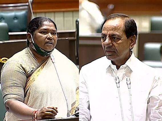 Mulugu MLA సీతక్క ప్రశ్న.. సీఎం కేసీఆర్ సీరియస్ రియాక్షన్
