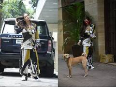 ਘਰ ਦੇ ਬਾਹਰ ਸਟ੍ਰੀਟ ਡੌਗ ਨੂੰ ਖਾਣਾ ਖੁਆਉਂਦੇ ਦਿਖੀ, ਮਲਾਇਕਾ ਅਰੋੜਾ ਖਾਨ, ਵੇਖੋ ਤਸਵੀਰਾਂ