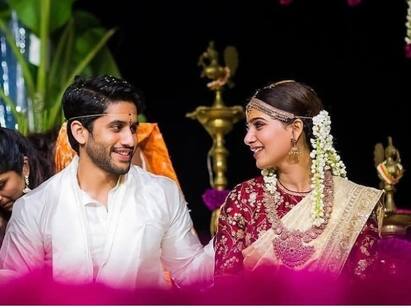 Actress Samantha and Actor Nagashitanya romantic marriage background Flashback: அக்.6ல் தொடங்கி அக்.2ல் முடிந்த சமந்தா திருமண வாழ்க்கை... காதல் முதல் கசப்பு வரை!