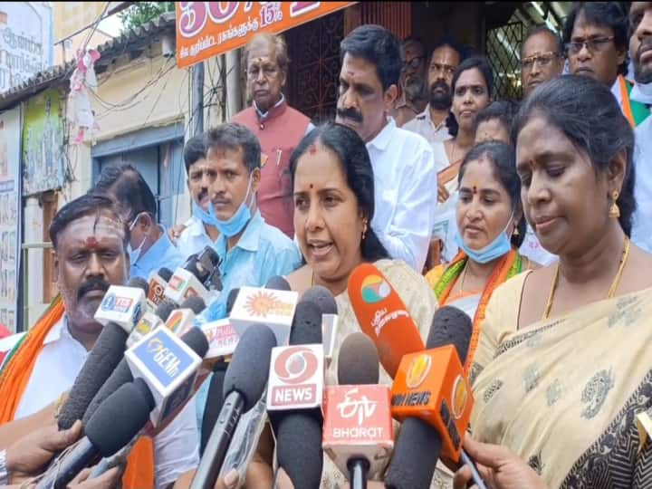 BJP MLA Vanathi Srinivasan interview - BJP does not want order to shoot T23 tiger roaming in Nilgiris ’ஆட்கொல்லி புலியை சுட்டுக்கொல்லும் உத்தரவை பாஜக விரும்பவில்லை’- வானதி சீனிவாசன்