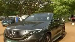 Mumbai मध्ये पहिल्यांदाच Electric Car Rally , पर्यावरण संवर्धनाचा संदेश