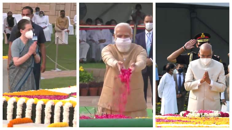 President Kovind, PM Modi, Sonia Gandhi & Other Leaders Pay Homage To Mahatma Gandhi On His 152nd Birth Anniversary Gandhi Jayanti 2021: President, Prime Minister & Others Pay Homage To 'Father Of The Nation'