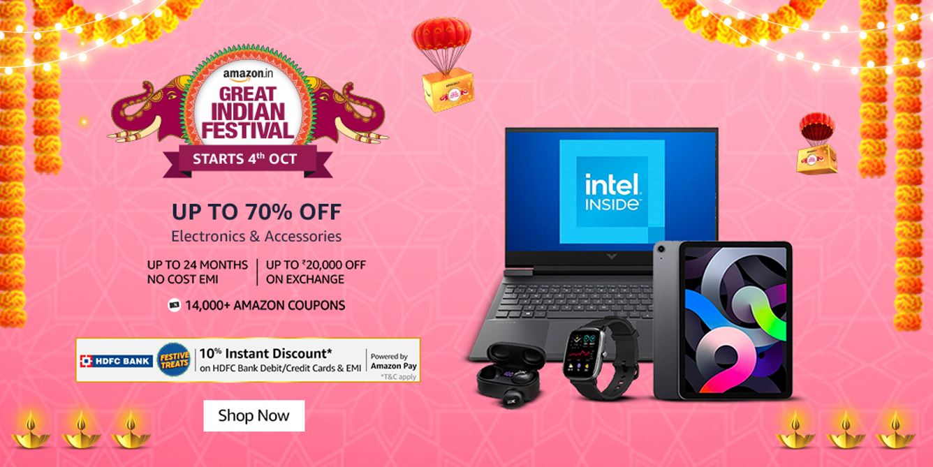 Amazon Great Indian Festival Sale: ’லேப்டாப் வெயிட்டா இருக்கா?’ - அமேசானில் ஆபரில் 5 லைட்வெயிட் லேப்டாப்கள் லைட்டான விலையில்..