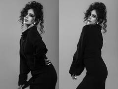 Avika Gaur Photos: ब्लैक ऑउटफिट और हैवी मेकअप में दिखा अविका गौर का खूबसूरत अंदाज, मिनटों में वायरल हुईं तस्वीरें