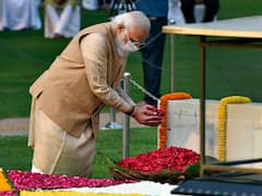IN PICS | President, Prime Minister & Other Leaders Pay Tribute To Mahatma Gandhi, Lal Bahadur Shastri On Their Birth Anniversaries