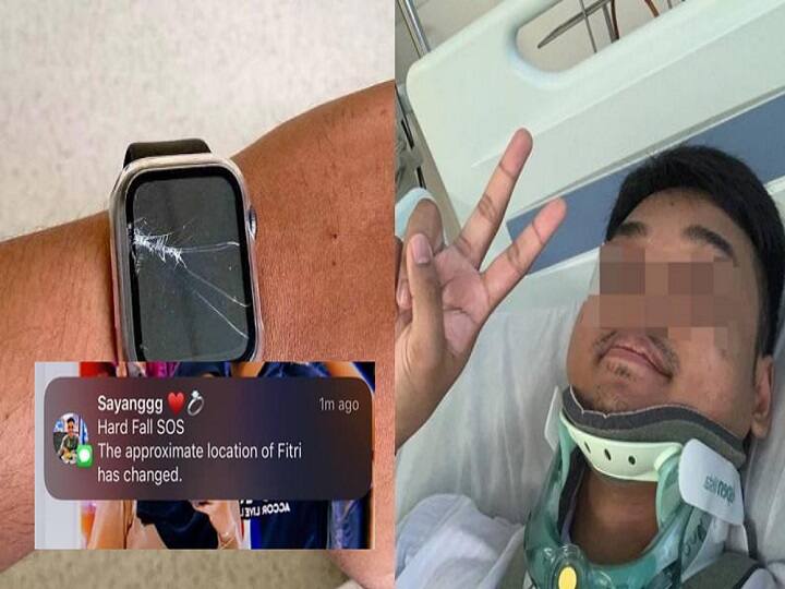 An Apple Watch saved a Singapore motorcyclist's life. Here’s how Apple Watch | விபத்தில் சிக்கிய இளைஞர்.. ஆம்புலன்ஸை அழைத்த ஆப்பிள் வாட்ச்.. நடந்தது இதுதான்!