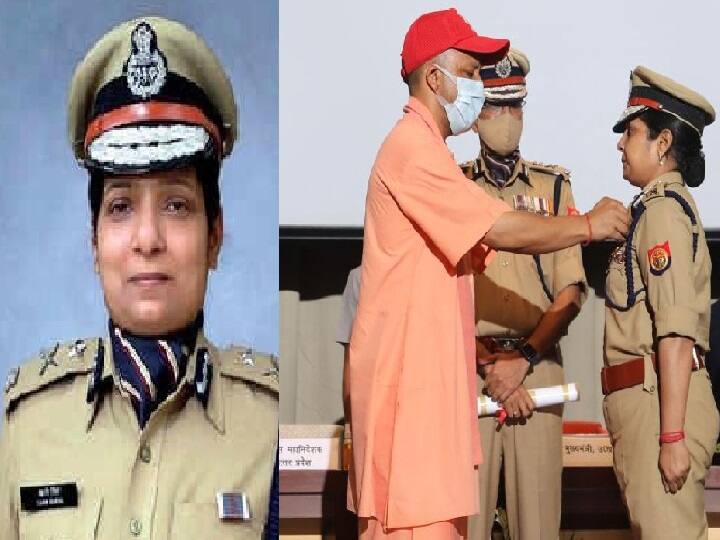 UP Police Alankaran Samaroh: IPS Laxmi Singh honored with excellent service medal Mission Shakti campaign ann UP Police Alankaran Samaroh: आईपीएस लक्ष्मी सिंह ने घर-घर तक पहुंचाया 'मिशन शक्ति' अभियान, उत्कृष्ट सेवा मेडल से किया गया सम्मानित