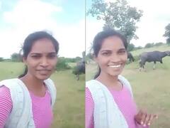 Viral Video: హాయ్ ఫ్రెండ్స్.. డిగ్రీ చదివి, బర్రెలు కాస్తున్న.. యువతి వీడియో