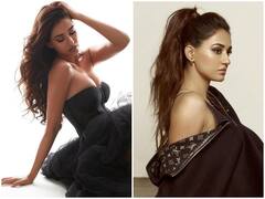 In Pics: ब्लैक स्ट्रैपलेस गाउन में दिखा Disha Patani का सिजलिंग अवतार, तस्वीरें देखकर आप भी खो बैठेंगे