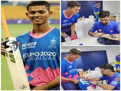 IPL 2021: धोनी का ऑटोग्राफ लेकर बहुत खुश हैं यशसवी जायसवाल, चेन्नई के खिलाफ सिर्फ 19 गेंदो में जड़ा था अर्धशतक
