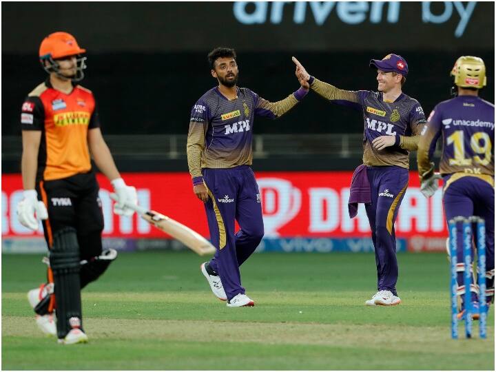 KKR vs SRH: Kolkata restricted Hyderabad to 115, Varun Chakraborty again did wonders KKR vs SRH: कोलकाता ने हैदराबाद को 115 रनों पर रोका, वरुण चक्रवर्ती ने फिर किया कमाल