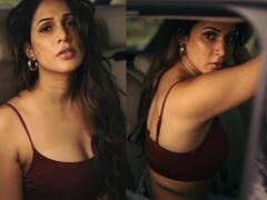 Lavanya Tripathi | காருக்குள் போட்டோஷூட் நடத்திய லாவண்யா திரிபாதி - புகைப்படங்கள்!
