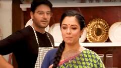 Anupamaa and Anuj cooking ''halwa'' together