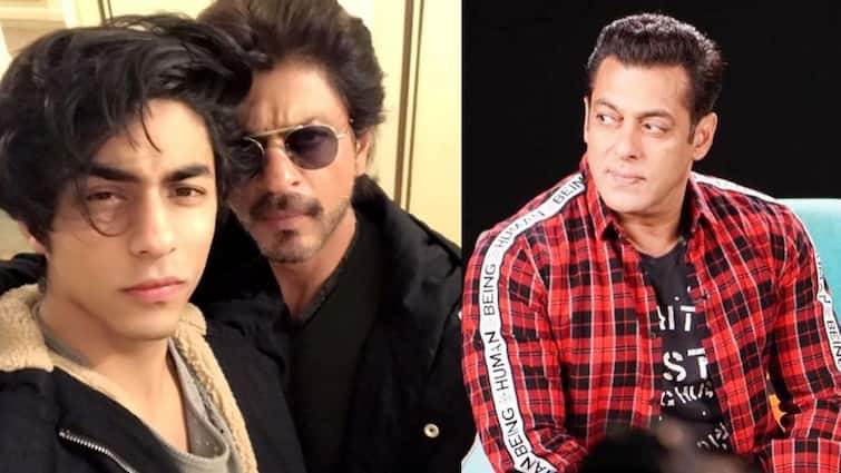 Salman Khan spotted entering Shah Rukh Khan residence mannat after son Aryan khan arrested Salman Khan Visits Mannat: মাদকযোগে গ্রেফতার শাহরুখ-পুত্র, মন্নতে এলেন সলমন খান