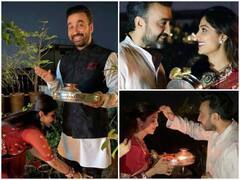 Karva Chauth 2021: मांग में सिंदूर और हाथों में कंगन, कुछ इस तरह सज-संवरकर पति Raj Kundra के लिए करवाचौथ का व्रत रखती हैं Shilpa Shetty, देखिए रॉयल लुक की तस्वीरें