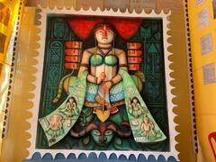 Durga Puja Preparation: ডাকবাক্সের আদলে মণ্ডপ, ছেলেবেলার কথা মনে করাবে অরবিন্দ সেতু সর্বজনীন