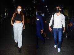 In Pics: लंदन में 'हीरोपंती 2' की शूटिंग के बाद मुंबई लौटे Tiger Shroff और Tara Sutaria, देखें तस्वीरें
