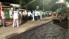 Howrah: পুজোর আগে ভাঙা রাস্তা মেরামতিতে তৎপর হাওড়া পুরসভা। Bangla News