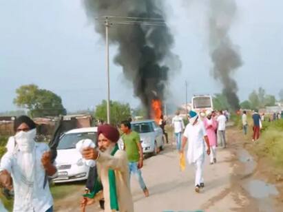 Violence in farmers protest at  UP  condemnation against BJP! உ.பியில் விவசாயிகள் போராட்டத்தில் வன்முறை பாஜகவிற்கு எதிராக வலுக்கும் கண்டனம்!