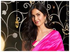 रेड जॉर्जेट लहंगे में Katrina Kaif ने अपने ग्लैमरस अंदाज से लगाई आग, देखें फोटोज