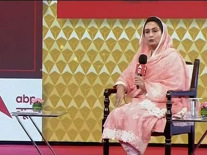 ABP Shikhar Sammelan: Harsimkaur Badal said- I will leave politics if Congress is not wiped out ABP Shikhar Sammelan: हरसिमरत कौर बादल ने सिद्धू को 'बिगौड़ा आदमी' बताया, कहा- कांग्रेस का सूपड़ा साफ नहीं हुआ तो राजनीति छोड़ दूंगी