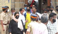 Aryan Khan Being Taken To Court For Bail Hearing- PHOTOS